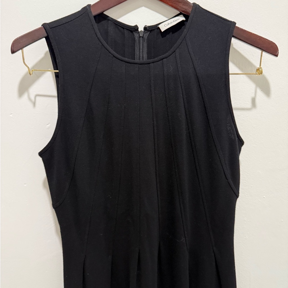 Calvin Klein Black Midi Dress